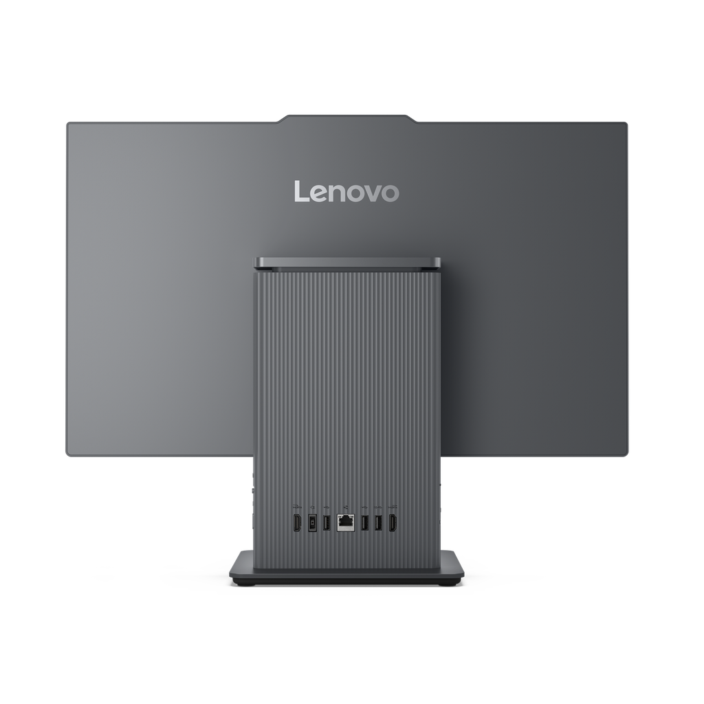 aio Lenovo IdeaCentre 24IRH9 (F0HN000RAX)  i5-13420H 8GB-DDR5 512GB-SSD  Intel-UHD-Graphics 24"-FHD-IPS 100Hz Touch Wireless EOS Keyboard Arabic, Luna Grey, 