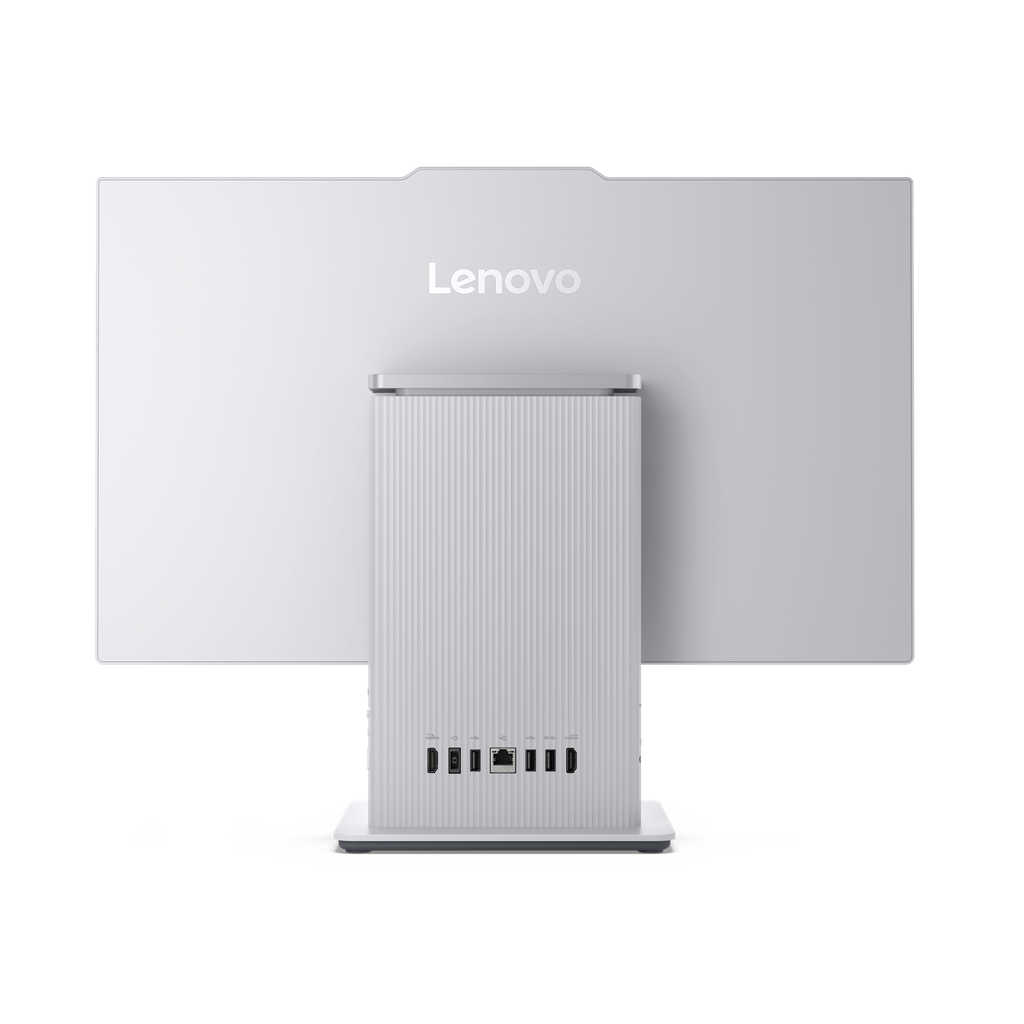 aio Lenovo IdeaCentre 24IRH9 (F0HN000RAX)  i5-13420H 8GB-DDR5 512GB-SSD  Intel-UHD-Graphics 24"-FHD-IPS 100Hz Touch Wireless EOS Keyboard Arabic, Luna Grey, 