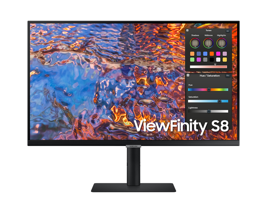 [261] SAMSUNG LED LS27B800PXMXUE  27-inch FLAT IPS UHD 60HZ 5ms USB-C (27")