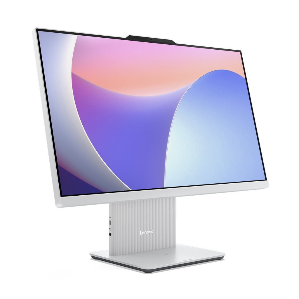 [23] aio Lenovo IdeaCentre 24IRH9 (F0HN0049AK)  i5-13420H 8GB-DDR5 512GB-SSD  Intel-UHD-Graphics 24"-FHD-IPS 100Hz NON-Touch Wireless EOS Keyboard Arabic, Luna Grey