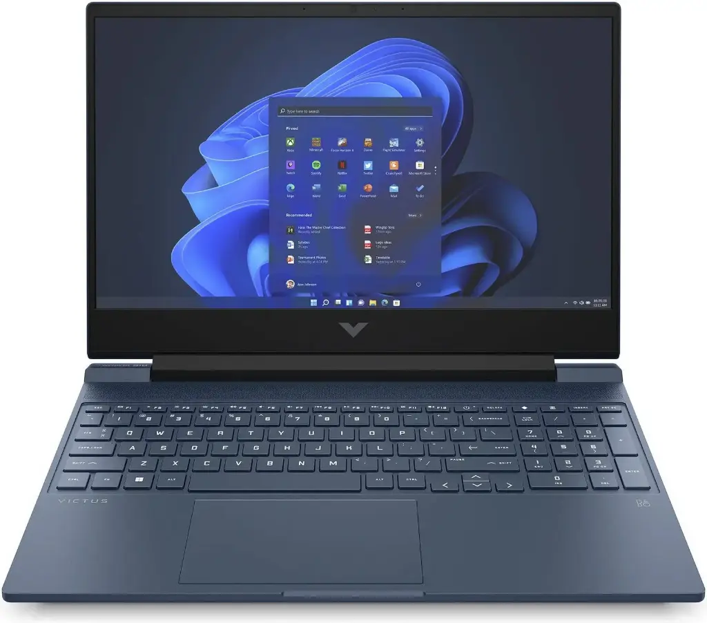 HP Victus Gaming 15-FA1657nr ci7-13620H 16GB 512GB-SSD 8GB-RTX4060 15.6 FHD 144Hz Backlit-KB Blue Win11 US