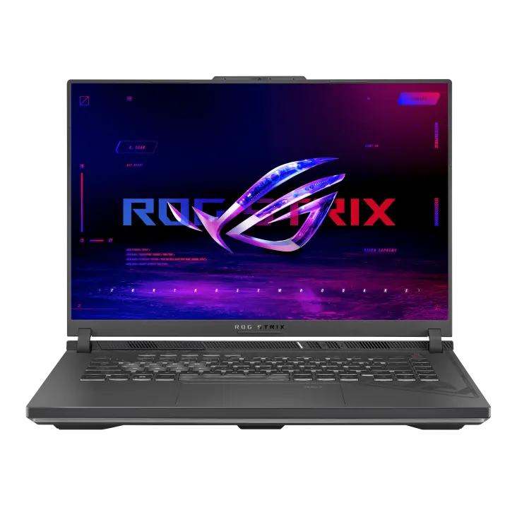 ASUS ROG-G614JV-Ci7-13650HX / *16GB* / 512GB-SSD / RGB-Backlit-KB / *8GB-NVIDIA-RTX 4060* / *16 FHD WUXGA BEND WV* / DOS / GRAY / ENG