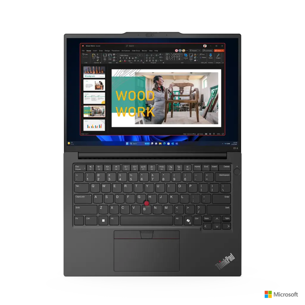Lenovo ThinkPad E14 Gen6 21M70024GR / Intel Core Ultra7-155H / 16GB-DDR5 / 512GB-SSD / Intel Arc Graphics / FPR Backlit-KB / 14-inch WUXGA IPS / DOS / Black / BAG / AR 