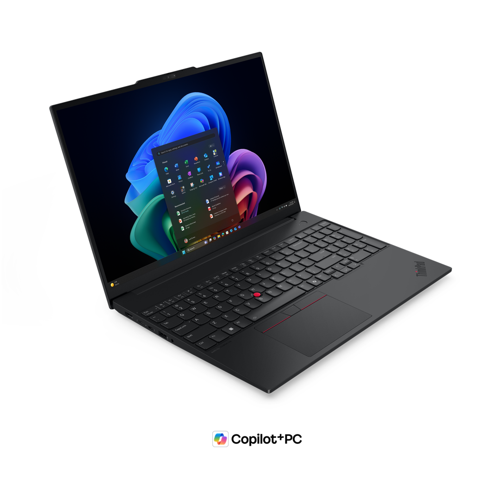 [842] Lenovo ThinkPad E14 Gen7 / Intel Core Ultra7-255H / 16GB-DDR5 / 512GB-SSD / Intel Arc Graphics / FPR Backlit-KB / 14-inch WUXGA IPS / DOS / Black / BAG / EU-AR