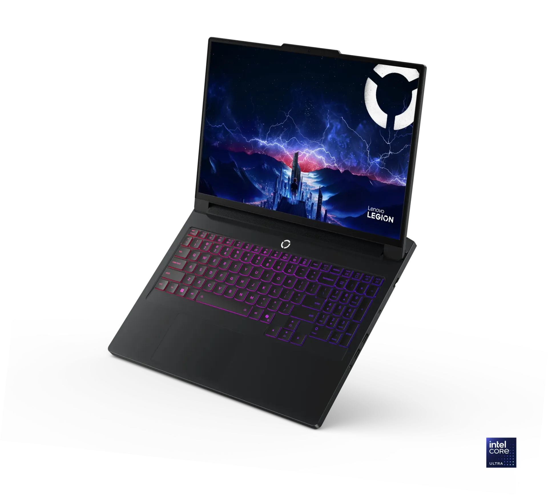 [1132] Legion Pro 7 16IAX10H / Core Ultra9-275HX / 64-DDR5-6400 / 2TB-SSD / 24GB-RTX5090 175W  / 16-inch WQXGA OLED 500nits 100% DCI-P3 240Hz HDR-TrueBlack1000 / DOS / Eclipse Black 4 / WiFi 7 | TB-4 | Switchable Keycaps | EN | PS