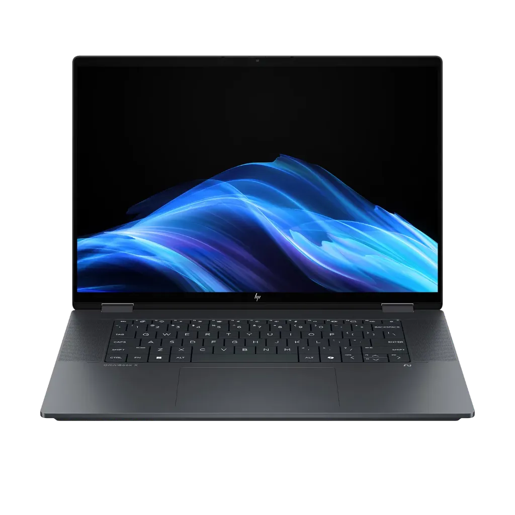 [1008] HP OmniBook X Flip NGAI 16-as0023dx X360/ Core Ultra7-256V / 16GB-LPDDR5x-8533 / 1TB-SSD / Intel-Arc-140T-GPU / *16-inch WUXGA IPS TOUCH* / Win11 / Eclipse Gray / Backlit-KB ENG
