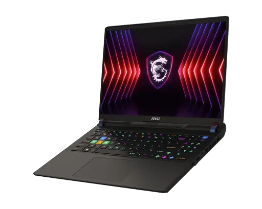 MSI VECTOR 16 HX A14VHG-692US Intel Core i9-14900HX RTX4080-12GB RAM 32GB SSD 1TB 16” QHD+ 240Hz Windows 11 - BLACK